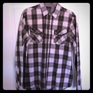 Men’s Southern Thread Plaid Dress Shirt